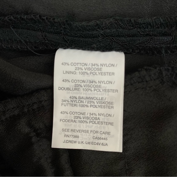 J Crew Peyton Black Lace Pants - Picture 9 of 10